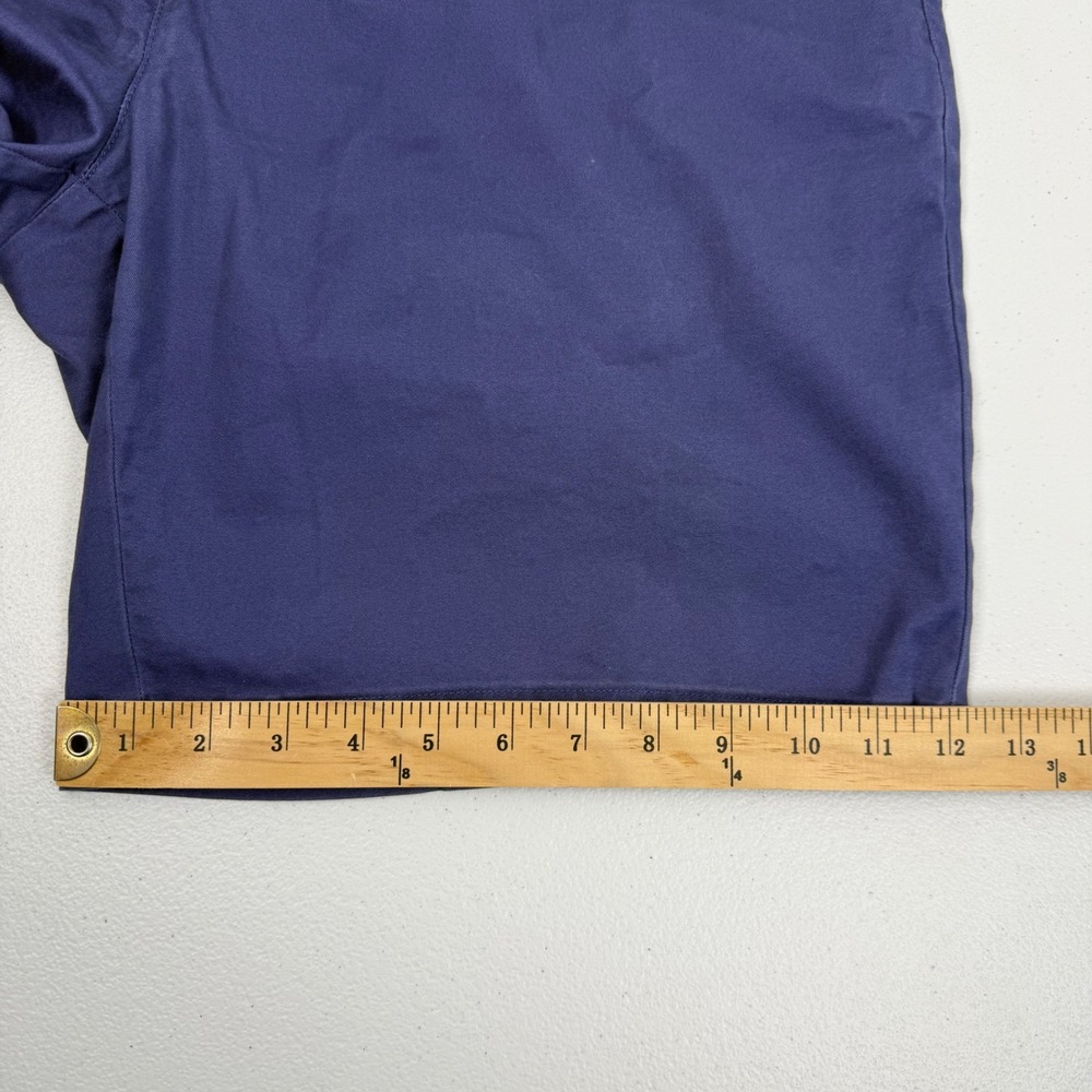 Vineyard Vines Mens Blue Breaker Shorts Size 40 Cotton Stretch Chino Casual - Picture 7 of 8